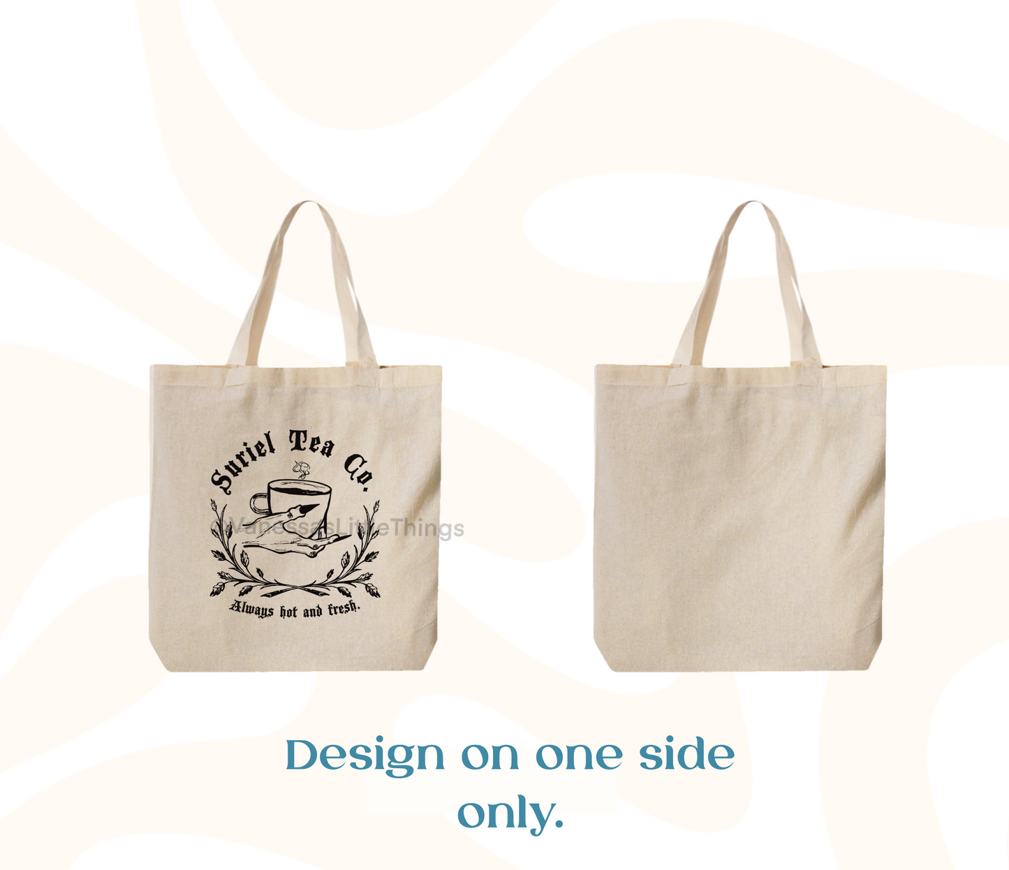Suriel Tea Co. Tote Bag | OFFICIALLY LICENSED