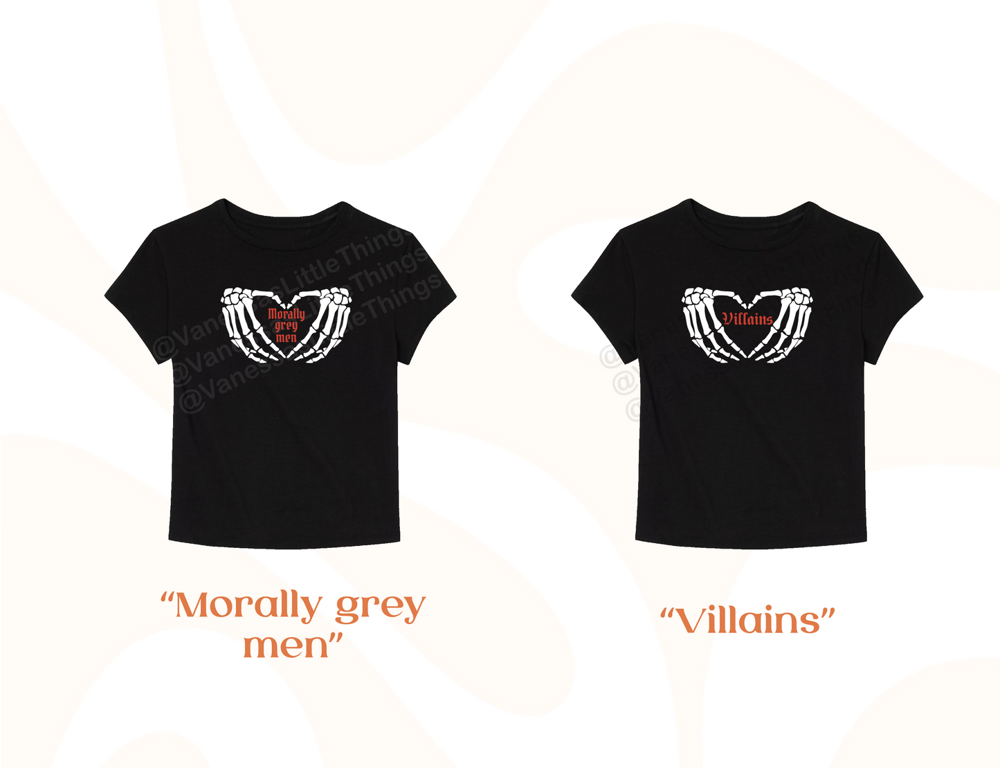 Morally Grey Men / Villains Baby Tee