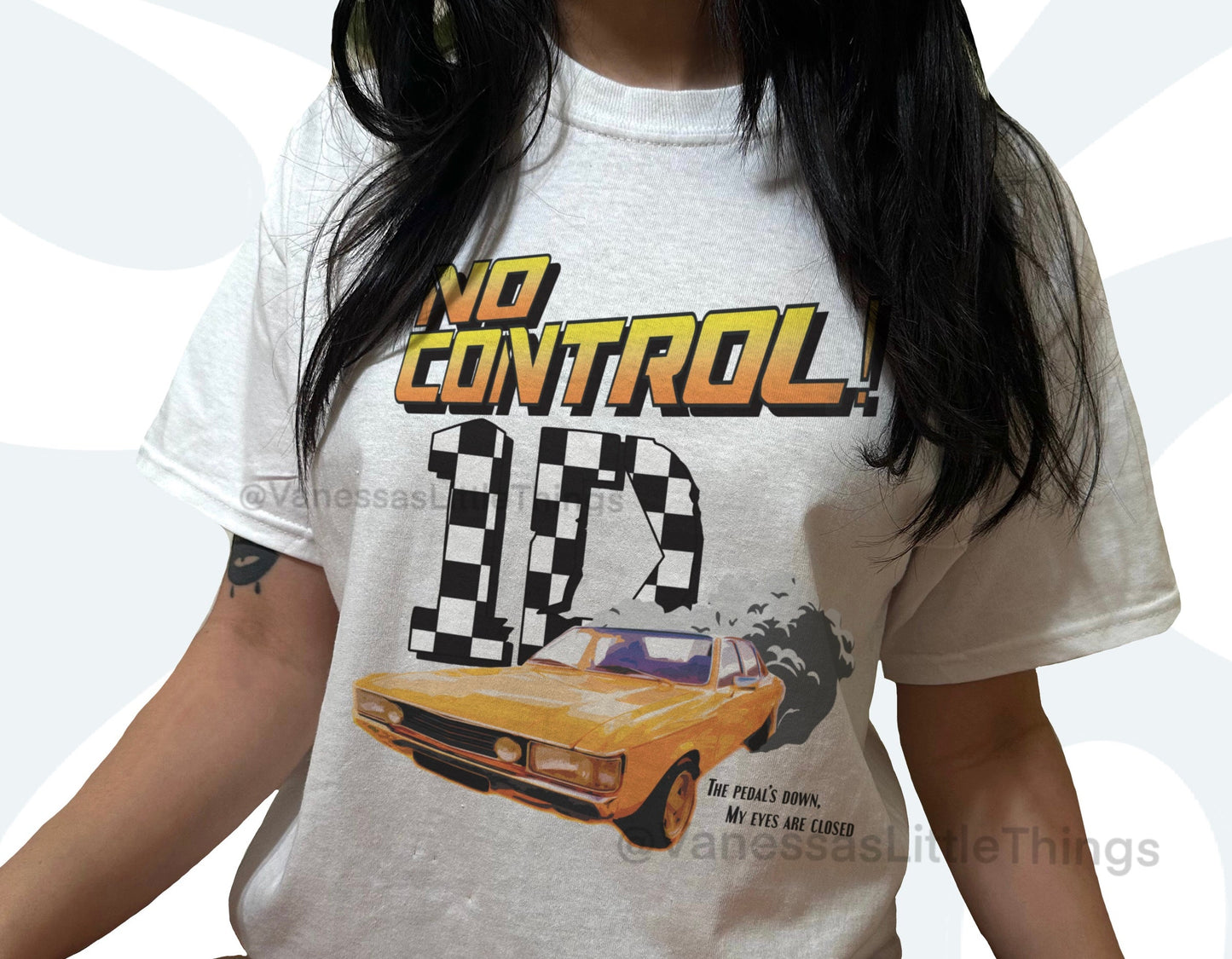 No Control Racecar T-Shirt